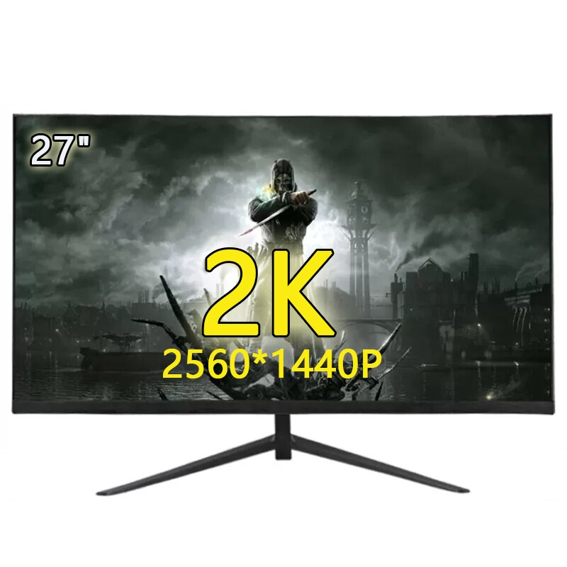 27 ġ  75hz 2k HD ӿ  г ÷ LCD ǻ  PC HDMI ȣȯ , ũž 2560*1440